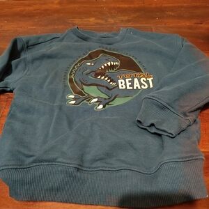 Genuine Merchandise Blue 'Total Beast' Crewneck Sweater